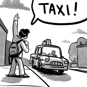 Taxi Comic