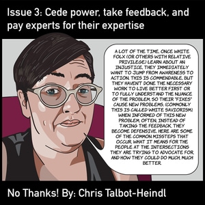 Cede power, take feedback, and pay experts for their expertise