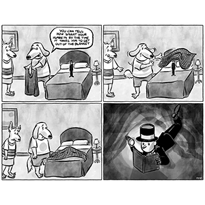 Day Eight, Sit, Human!