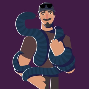 Hot Snake Guy.. (Paul Rosolie)