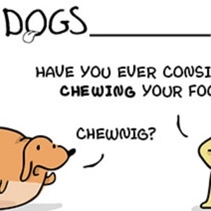 Chewing?