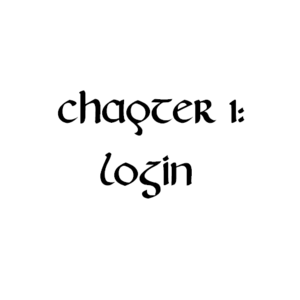 Chapter 1: Login