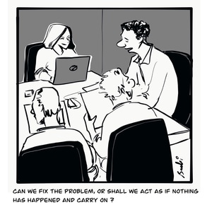 Let the sleeping dogs lie 