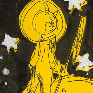 The Star Collector Zine 1 drafts
