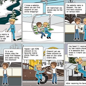 Special Comic on Buying Mobile Online