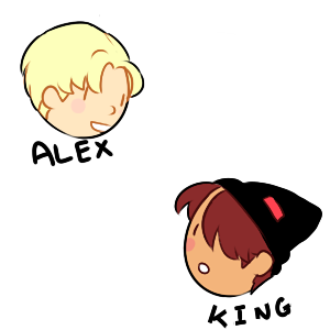 Alex and King
