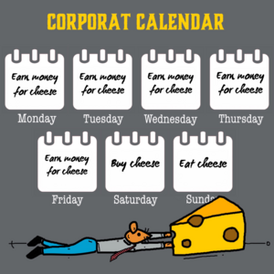 Corporat Calendar: The Irony