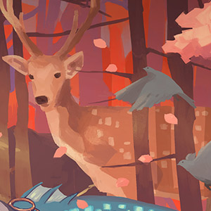 Illustration 11 - Autumn Forest