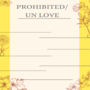 prohibited unlove running from heaven because of love