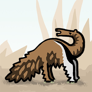 A is for Anteater.
