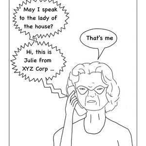 Grandma and the telemarketers 