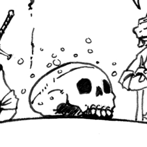 Page 12: The Glittering Skull