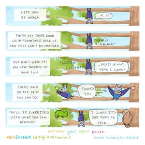 Be amazing.