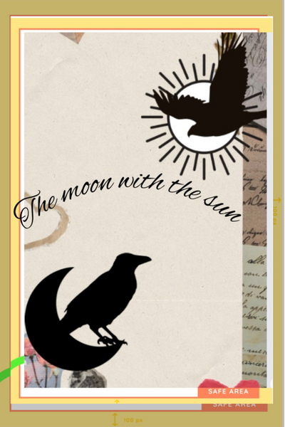 The sun with the moon 