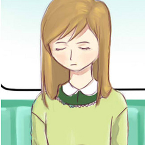 Sleeping on the train