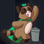 Tanuki Trash Man