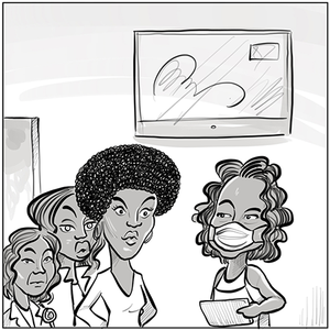 Hair Battle Stand In