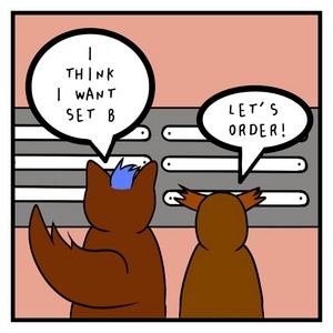 Let's order our meal!