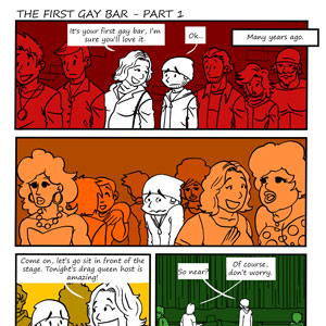 The first gay bar