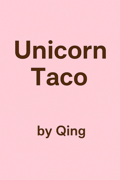 Unicorn Taco