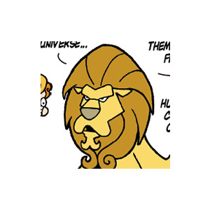 Humankind has its collective self-esteem cut at the knees 