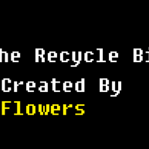 The Recycle Bin. (End of introduction)