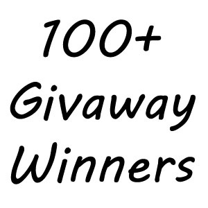 100+ Reader Giveaway Winners