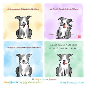 Who's a good boy/girl?