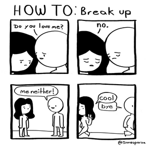 HOW TO: Break up