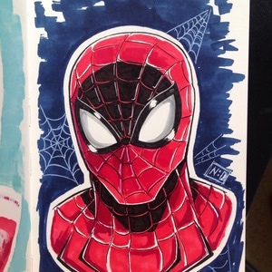 Spider-man doodle