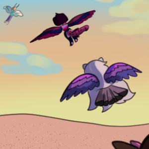 Page 3: Sunset Flight