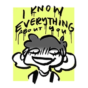 even my ghost dies of embarassment