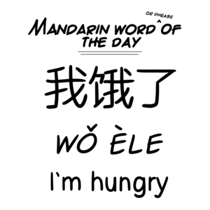 Mandarin Word (or phrase) of the Day