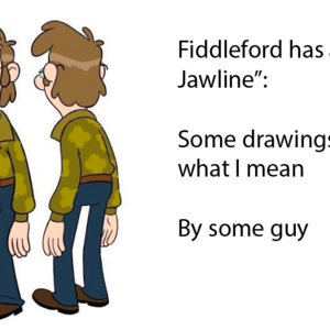 Fiddleford's Jawline