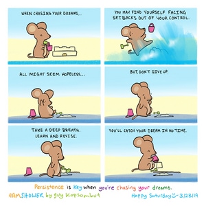 if your dream matters, don't give up on it.