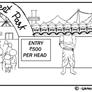 Raavan goes to Amusement park