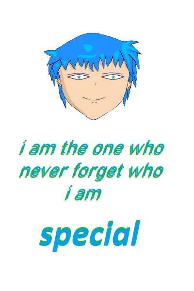 i am the one who never forget who i am (SPECIAL)