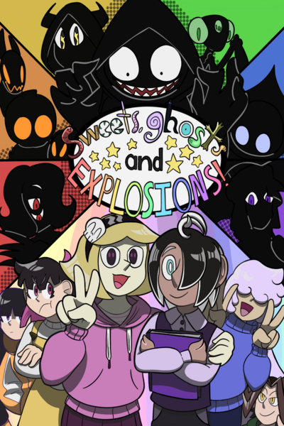 Sweets, ghosts, and explosions.