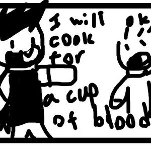 if im a vampire with a roomate