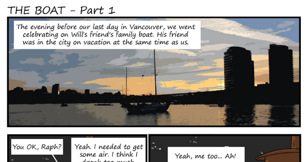 Will And Raph Read Will and Raph Chronicles :: The boat - Part 1 | Tapas Community