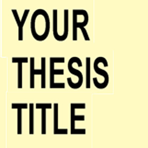 Your Thesis Title