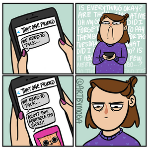 We Need To Talk...