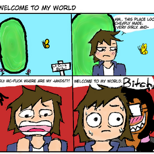 Welcome to my world (Guest Comic by BustyBabe)