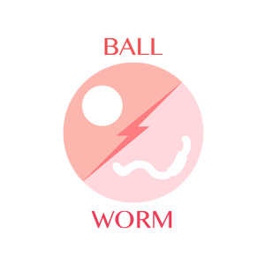 ball vs worm