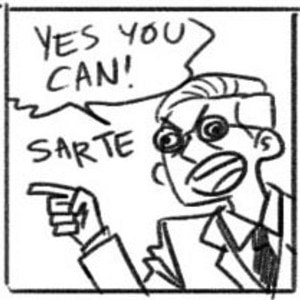 Philosophy Class with Jean-Paul Sartre