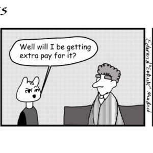 Work for less