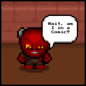 Wait... I'm in a comic?