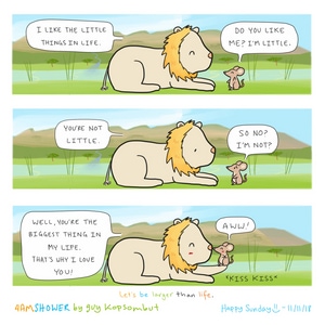 it's the little things.