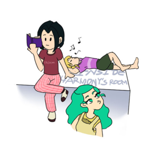 Capzon 1 - Inside Harmony's Room