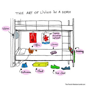 The art of living in a dorm
